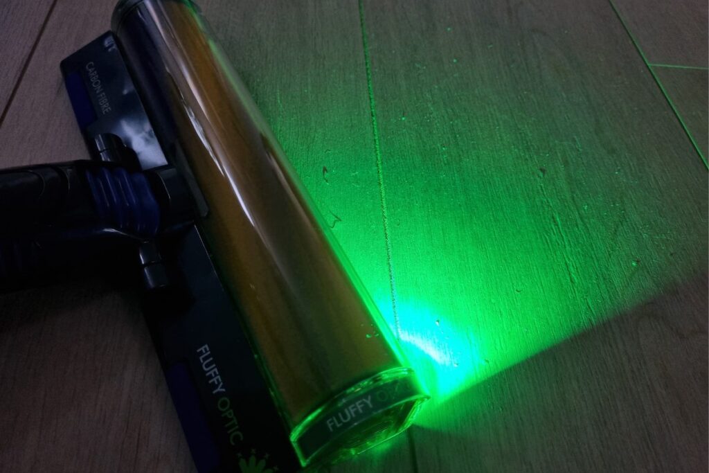 dyson gen5 groene laser technologie