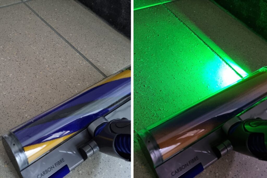 dyson groene laser