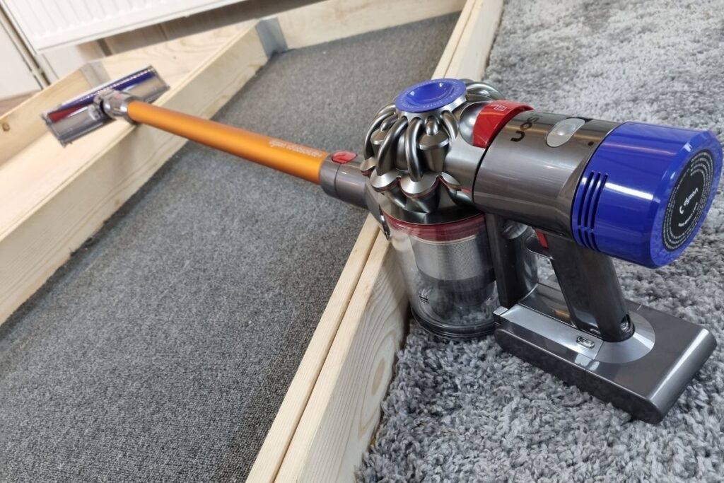 dyson v8 vloerentest
