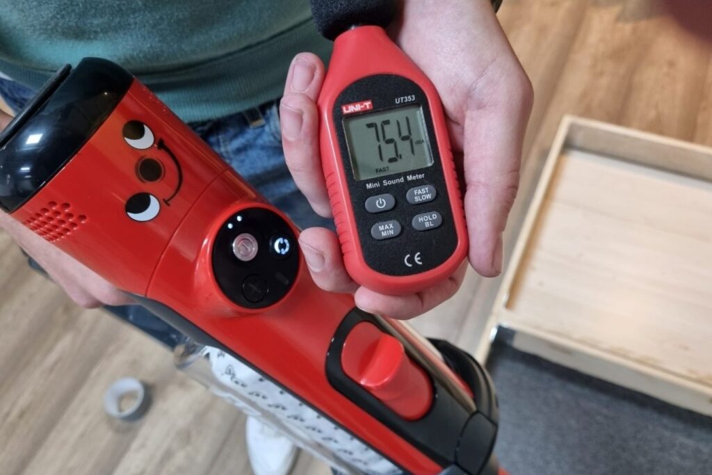 henry quick geluidsniveau